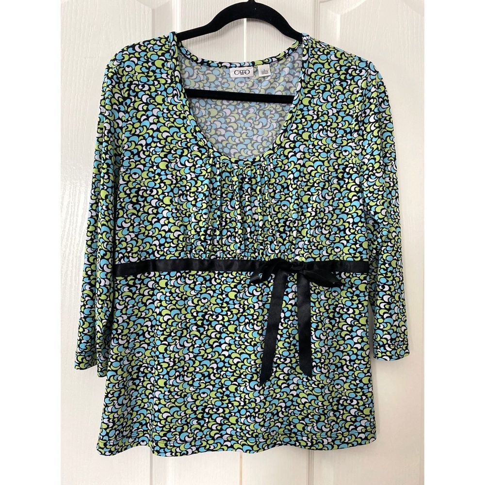 Cato woman’s top size Large 3/4 sleeve